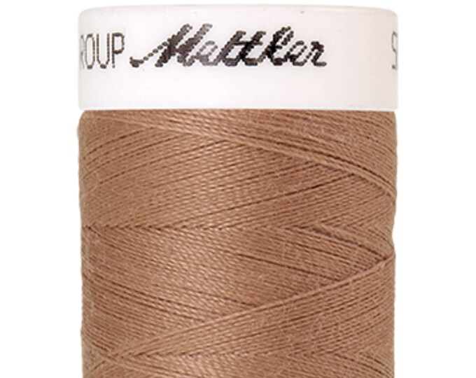 Seralon 200m col. 512 (Taupe) Nähgarn von Amann Mettler - Hochwertiges Nähgarn für Näharbeiten - 200 Meter auf der Rolle – Farbe Taupe - Näh
