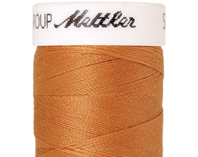 Seralon 200m col. 1172 (Dried Apricot) Nähgarn von Amann Mettler - Hochwertiges Nähgarn für Näharbeiten - 200 Meter auf der Rolle – Farbe Dr