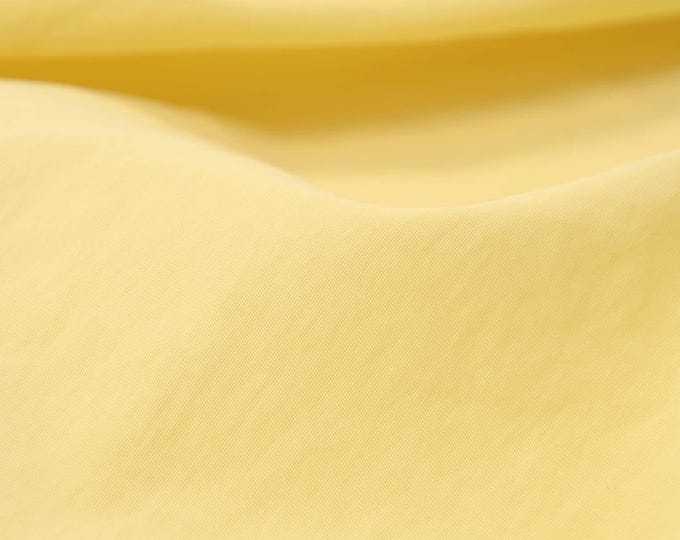 Jacket fabric Fibre Mood Special No. 4 in yellow, waterproof sports, outdoor - 150 cm wide - fabric slightly shiny, UNI