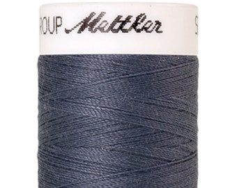Seralon 200 m col. 1470 (Ocean Blue) sewing thread by Amann Mettler - High-quality sewing thread for sewing projects - 200 meters on the reel - Color Ocean