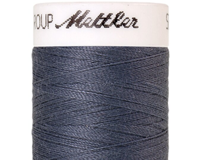 Seralon 200 m col. 1470 (Ocean Blue) sewing thread by Amann Mettler - High-quality sewing thread for sewing projects - 200 meters on the reel - Color Ocean