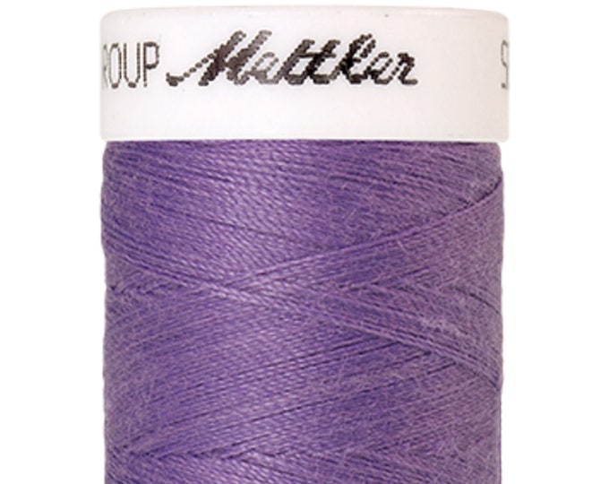 Seralon 200 m col. 570 (Wild Iris) sewing thread by Amann Mettler - High-quality sewing thread for sewing projects - 200 meters on a spool - Color Wild Iris