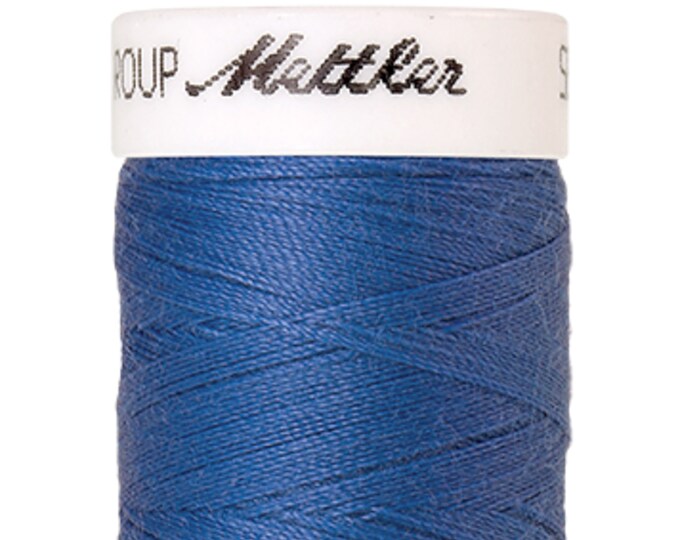 Seralon 200m col. 1315 (Marine Blue) Nähgarn von Amann Mettler - Hochwertiges Nähgarn für Näharbeiten - 200 Meter auf der Rolle – Farbe Mari