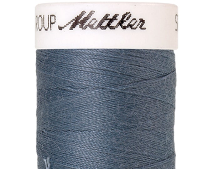 Seralon 200 m col. 392 (Manatee) sewing thread by Amann Mettler - High-quality sewing thread for sewing projects - 200 meters on the roll – color Manatee -