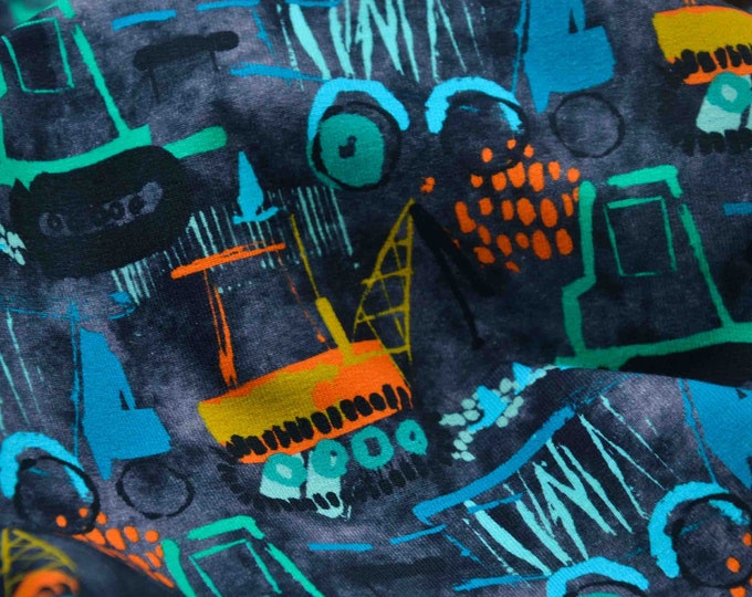 NEU! Sweatstoff, Sommersweat, Frenchterry, Jungs, Bagger, grau