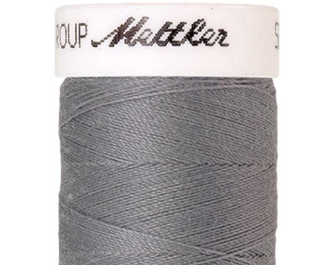 Seralon 200 m col. 3501 (Summer Gray) sewing thread by Amann Mettler - High-quality sewing thread for sewing projects - 200 meters on the roll - Color Summer