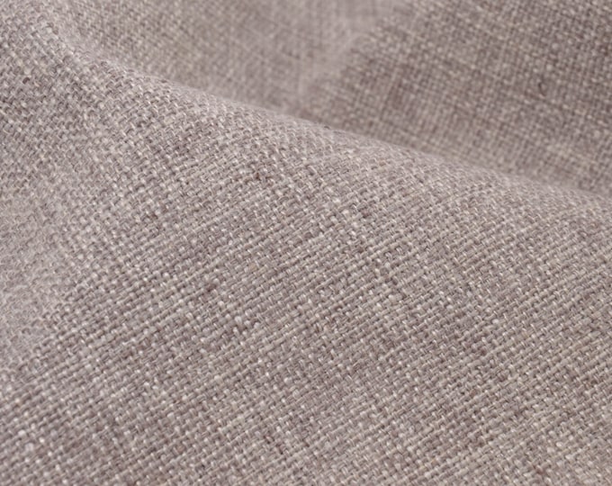 Polsterstoffe beige meliert Meterware - 145cm breit - Stoff genoppt UNI