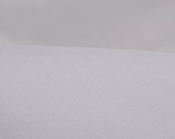 Hosenstoff Baumwollstretch Stoff uni grau, Jeansstoff - 150cm breit - Stoff glatt UNI