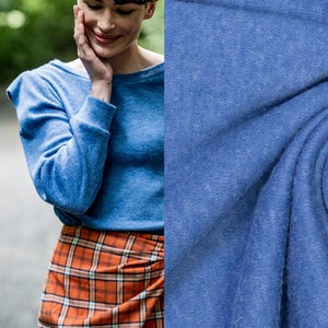 Fiber Mood 16, knitted fabric, sweater, blue