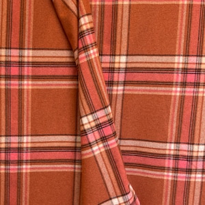 check, orange, pink, white, coat, design, jacket