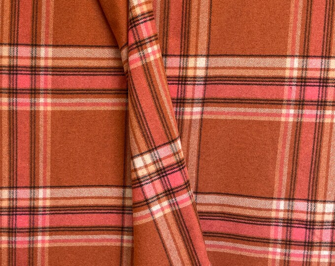 Checkered, orange, pink, white, coat, design, jacket