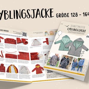 LyblingsJacket Kids, Lybstes, paper pattern 128-164