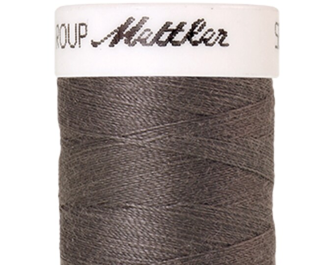 Seralon 200m col. 415 (Old Tin ) Nähgarn von Amann Mettler - Hochwertiges Nähgarn für Näharbeiten - 200 Meter auf der Rolle – Farbe Old Tin