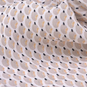 NEW! Blouse fabric viscose fabric, beige