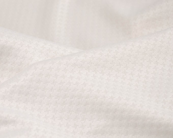 Jersey Soft Jacquard-Jersey in hellbeige - 135cm breit - Stoff glatt UNI