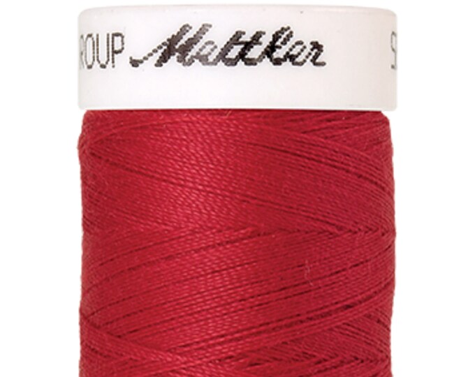 Seralon 200 m col. 1391 (Geranium) sewing thread by Amann Mettler - High-quality sewing thread for sewing projects - 200 meters on a spool - Geranium color