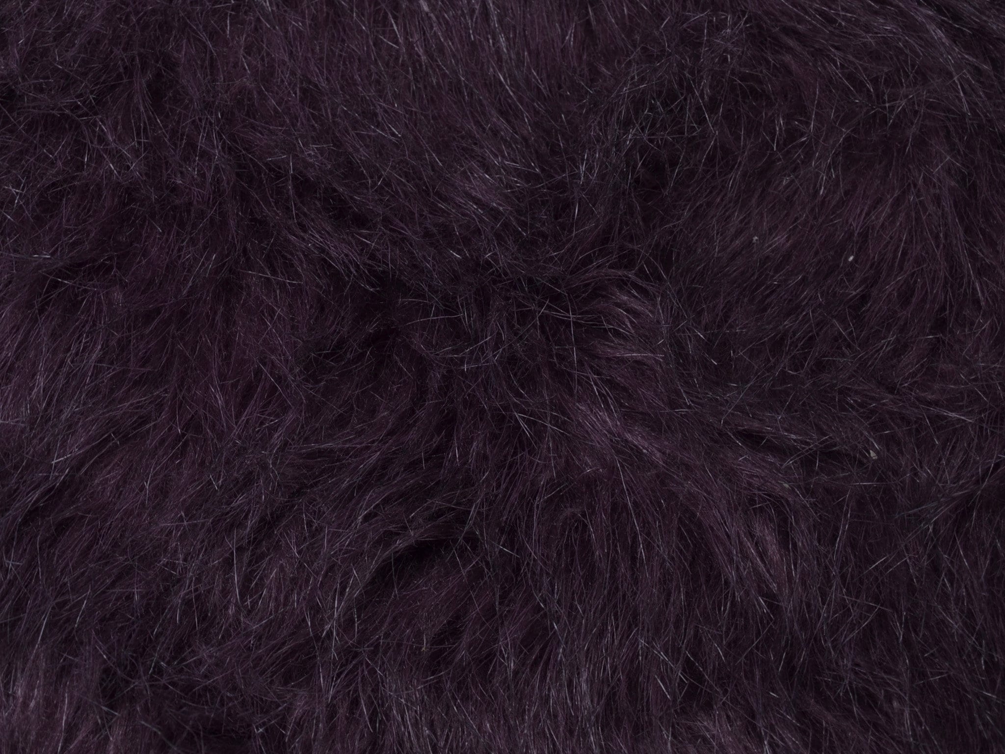 Coat Fabric Faux Fur, Fur Fabric, Plush, Purple - 150 Cm