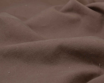 Canvas Heavy Washed Saddle, brown by Mind the Maker - 145 cm wide - matt fabric, UNI