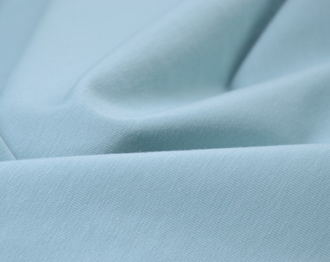 Fibre Mood Special n3, Gina, Erica, Jersey Baumwolle blau - 150cm breit - Stoff glatt, UNI