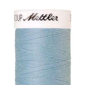 Seralon 200 m col. 812 (River Mist) sewing thread from Amann Mettler - High-quality sewing thread for sewing work - 200 meters on the roll - color River