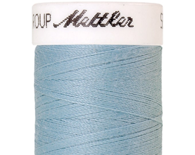 Seralon 200 m col. 812 (River Mist) sewing thread by Amann Mettler - High-quality sewing thread for sewing projects - 200 meters on a spool - River color