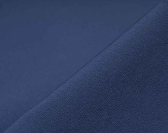 Waterproof softshell fabric, solid blue, elastic, sportswear - 150 cm wide - smooth fabric, solid color