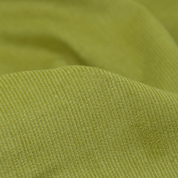 Corduroy baby cord made of cotton, green from Westfalenstoffe - 145 cm wide - fabric matt UNI