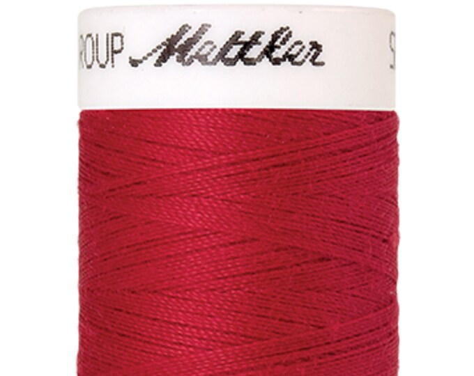 Seralon 200m col. 102 (Poinsettia) Nähgarn von Amann Mettler - Hochwertiges Nähgarn für Näharbeiten - 200 Meter auf der Rolle – Farbe Poinse