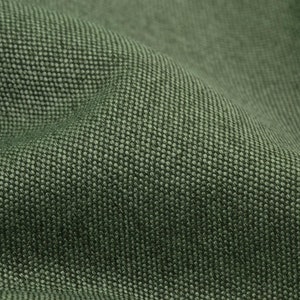 Upholstery fabric made of polyester in mottled green Rome - 140 cm wide - patterned fabric melange