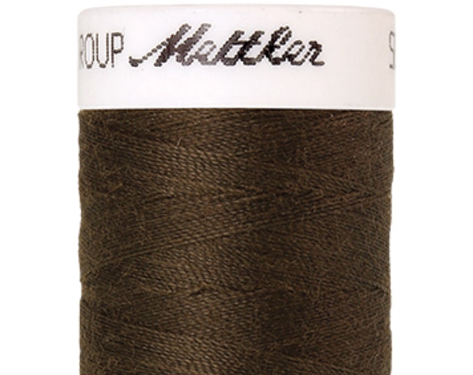 Seralon 200m col. 523 (Pumkin Seed) Nähgarn von Amann Mettler - Hochwertiges Nähgarn für Näharbeiten - 200 Meter auf der Rolle – Farbe Pumki