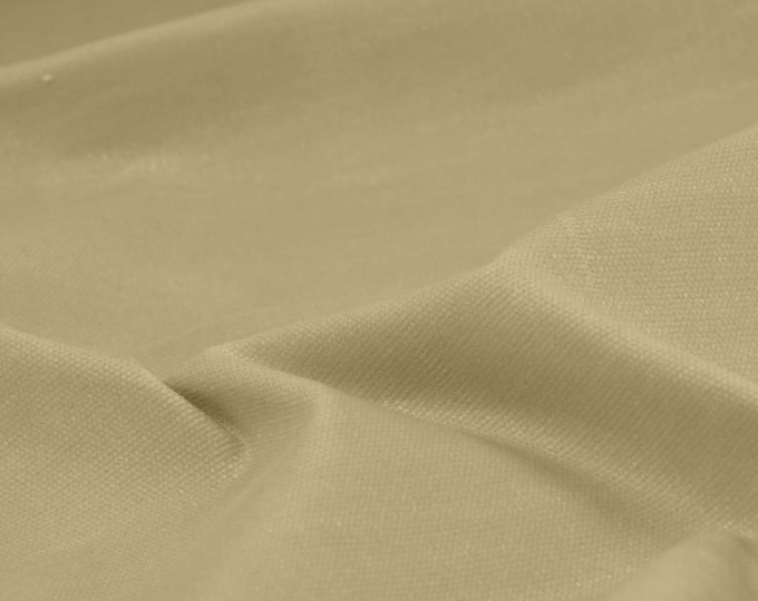 Canvas Weighty Waxed Dune, Sand von Mind the Maker - 145cm breit - Stoff beschichtet, UNI