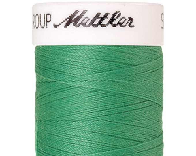 Seralon 200 m col. 1474 (Trellis Green) sewing thread by Amann Mettler - High-quality sewing thread for sewing projects - 200 meters on a spool – Color Tr