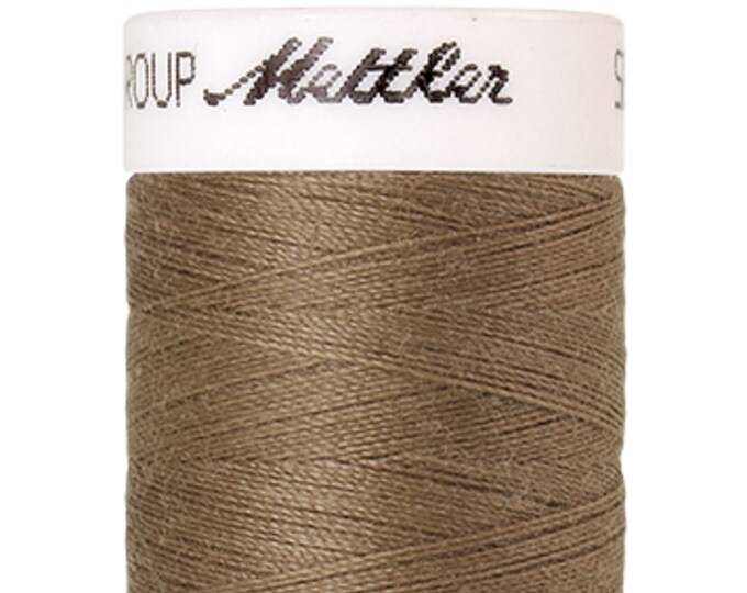 Seralon 200 m col. 380 (Dried clay) sewing thread by Amann Mettler - High-quality sewing thread for sewing projects - 200 meters on a spool – Color Dried