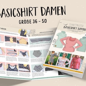 Basic Shirt Women 36 – 50, paper pattern by Lybstes