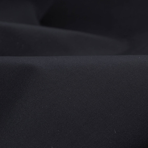 Trouser fabric made of cotton, polyamide, stretch plain black - 145 cm wide - fabric smooth UNI