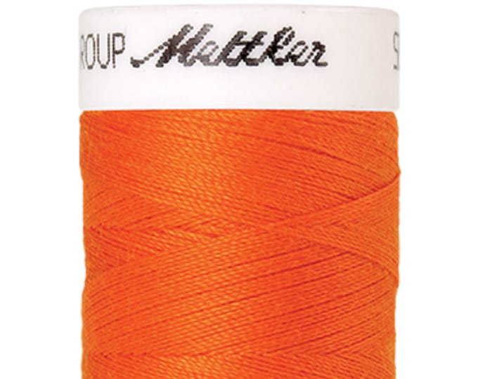 Seralon 200 m col. 2260 (Hunter Orange) sewing thread by Amann Mettler - High-quality sewing thread for sewing projects - 200 meters on the roll - Color Hu
