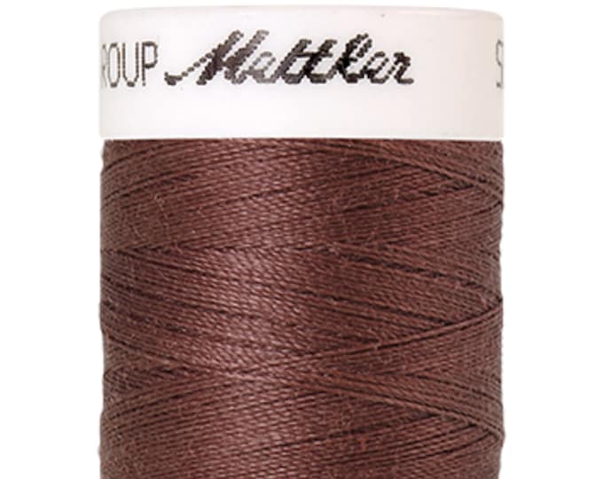 Seralon 200m col. 296 (Rusty Rose) Nähgarn von Amann Mettler - Hochwertiges Nähgarn für Näharbeiten - 200 Meter auf der Rolle – Farbe Rusty