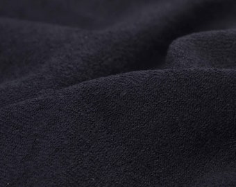 Terry cloth jersey made of cotton in rust, curled cotton by Katia Fabrics - 185 cm wide - matte fabric, UNI