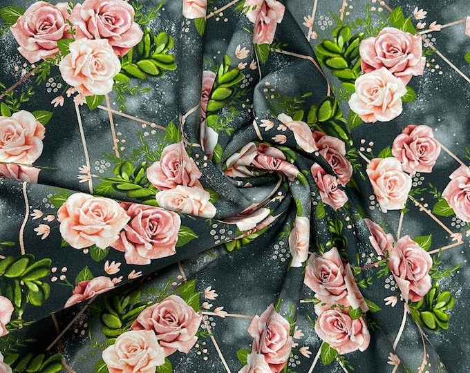 Jersey Rosen grau, rosa