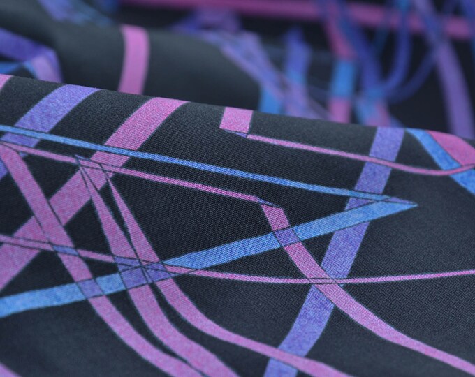 Blouse fabric Christian cotton fabric stretch from Hilco - 145 cm wide - fabric patterned patterned