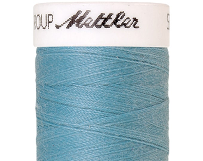 Seralon 200 m col. 998 (Crystal Blue) sewing thread by Amann Mettler - High-quality sewing thread for sewing projects - 200 meters on a spool - Color Crystal Blue