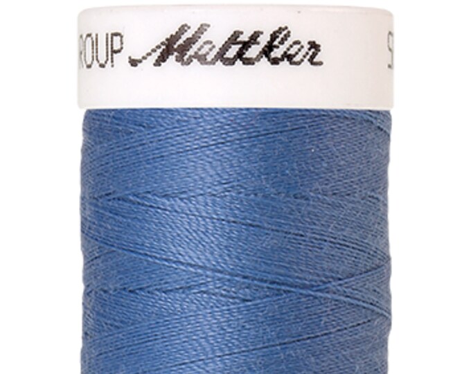 Seralon 200m col. 1469 (Wedgewood) Nähgarn von Amann Mettler - Hochwertiges Nähgarn für Näharbeiten - 200 Meter auf der Rolle – Farbe Wedgew