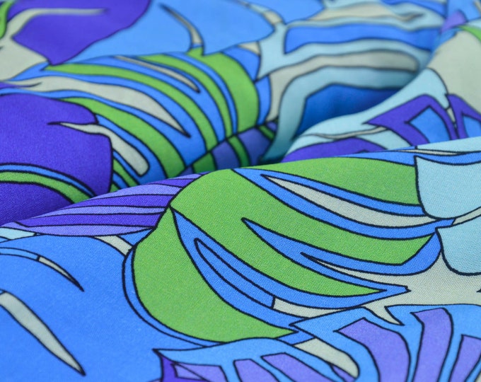 Blouse fabric Zarifa viscose patterned by Hilco - 140 cm wide - patterned fabric