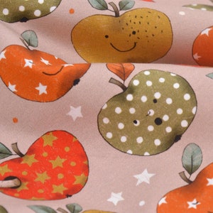 Children's jersey, Hilco, cotton, apple, worm, autumn
