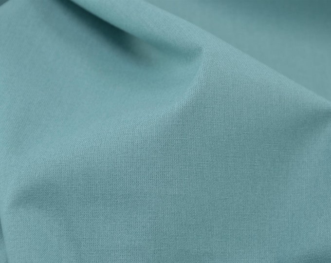 Baumwollstoff Druckstoff uni mint von Westfalenstoffe - 150cm breit - Stoff  UNI