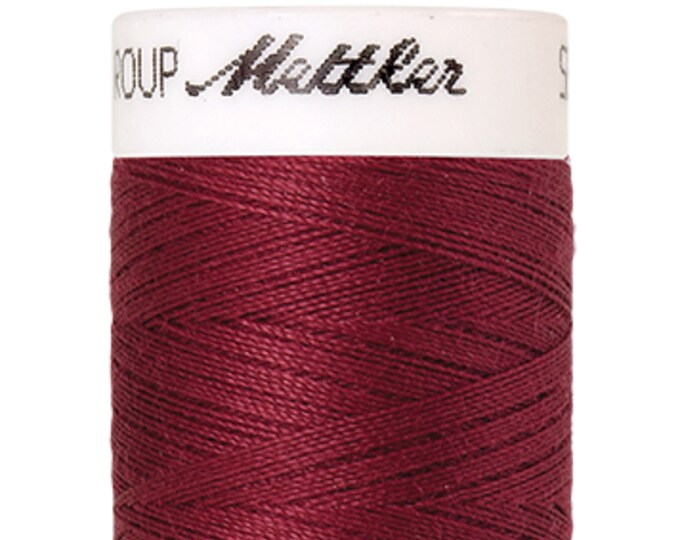 Seralon 200m col. 1459 (Rio Red) Nähgarn von Amann Mettler - Hochwertiges Nähgarn für Näharbeiten - 200 Meter auf der Rolle – Farbe Rio Red