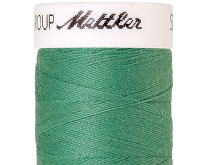 Seralon 200 m col. 907 (Bottle Green) sewing thread by Amann Mettler - High-quality sewing thread for sewing projects - 200 meters on a spool – Color: Bottle Green