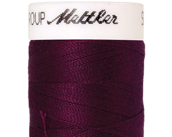 Seralon 200 m col. 1067 (Dark Current) sewing thread by Amann Mettler - High-quality sewing thread for sewing projects - 200 meters on a spool – Color Dar