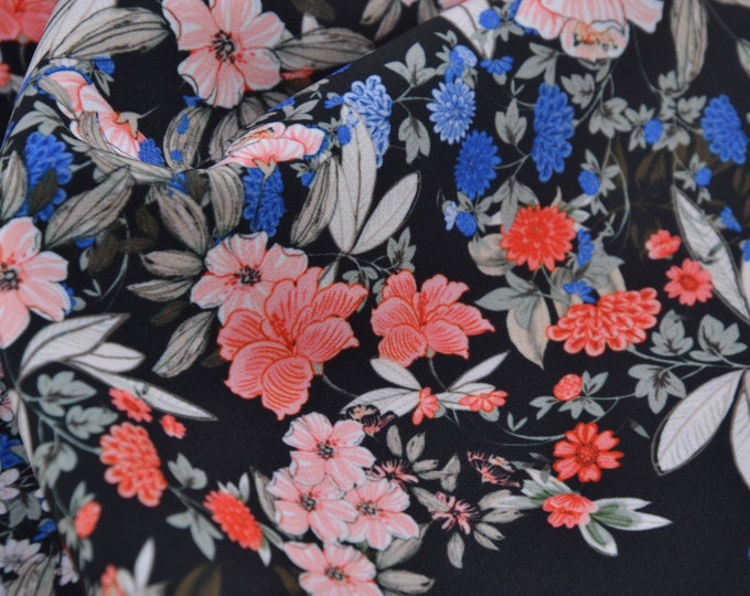 Softshell floral thin pink jacket coat