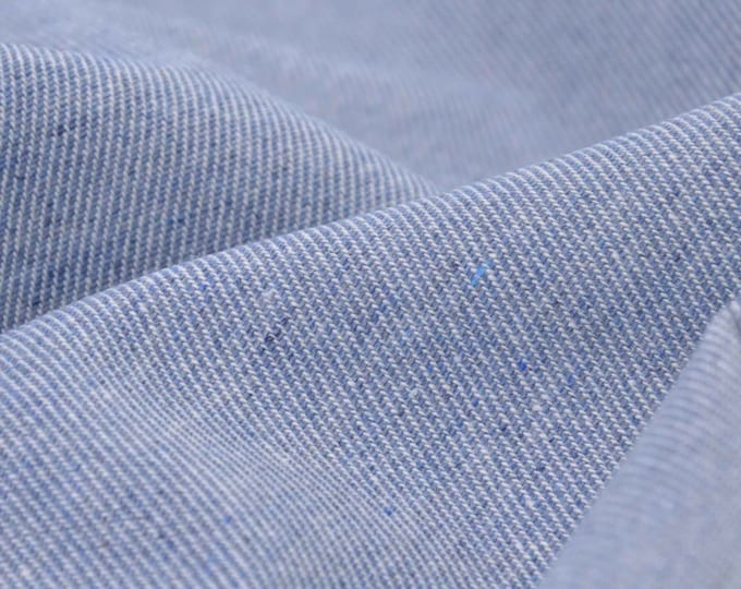 Jeans Canvas in blau, beige meliert von Katia Fabrics - 140cm breit - Stoff matt, melange